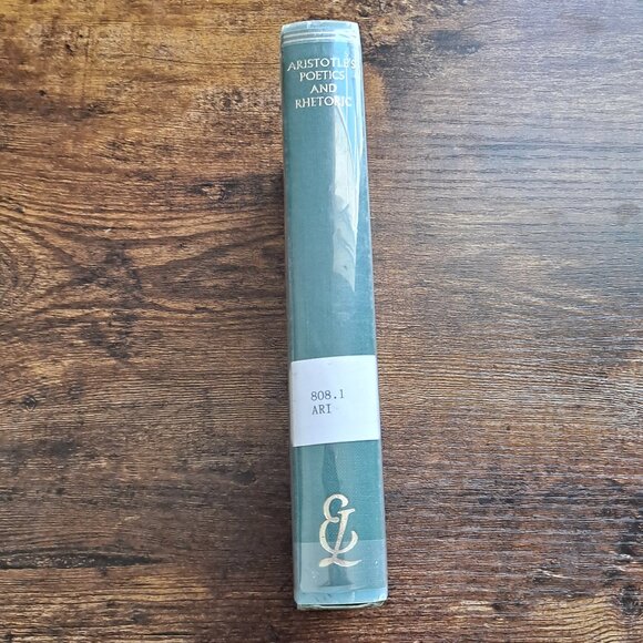 Green Hardcover Book - Aristotle Poetics and Rhetoric - Picture 1 of 3